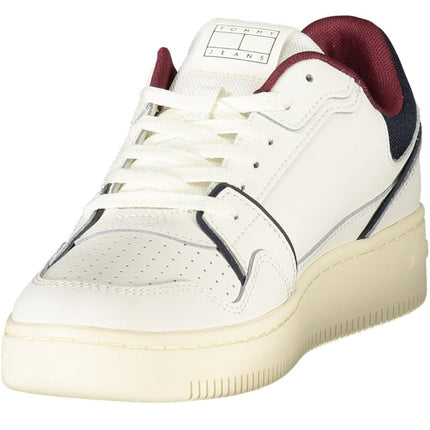 SEO. Tommy Hilfiger Herren Sneaker – Weiße Sportschuhe für Herbst/Winter | soulluna.de - Weiß Linkreich