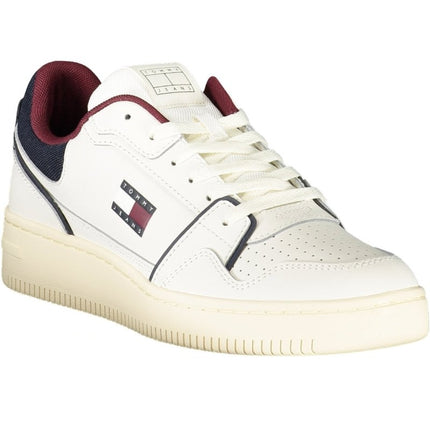 SEO. Tommy Hilfiger Herren Sneaker – Weiße Sportschuhe für Herbst/Winter | soulluna.de - Weiß Linkreich