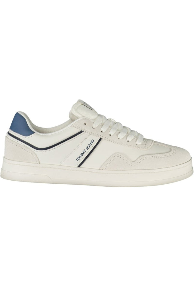 SEO. Tommy Hilfiger Herren Sportschuhe Weiss – Sneaker mit herausnehmbarem Fußbett für den Sommer - Weiß Linkreich