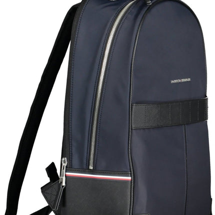 SEO. Tommy Hilfiger Rucksack Herren – Schwarzer Alltagsrucksack mit recyceltem Polyester - Blau Linkreich