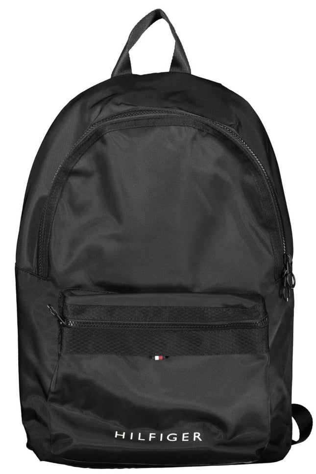 SEO. Tommy Hilfiger Rucksack Herren – Schwarzer Business - Rucksack mit Laptopfach - Schwarz Linkreich