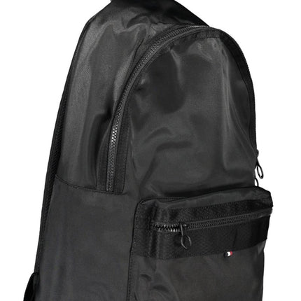 SEO. Tommy Hilfiger Rucksack Herren – Schwarzer Business - Rucksack mit Laptopfach - Schwarz Linkreich