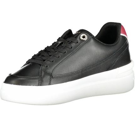 SEO. Tommy Hilfiger Schwarze Damen - Sportschuhe - Schwarz Linkreich