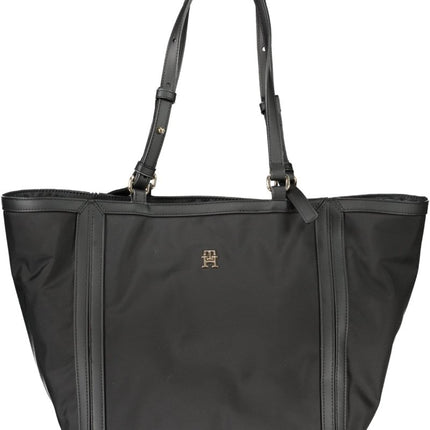 SEO. Tommy Hilfiger Schwarze Damentasche - Schwarz Linkreich
