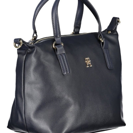 SEO. Tommy Hilfiger Schwarze Damentasche - Blau Linkreich