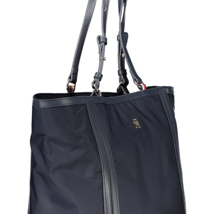 SEO. Tommy Hilfiger Schwarze Damentasche - Blau Linkreich