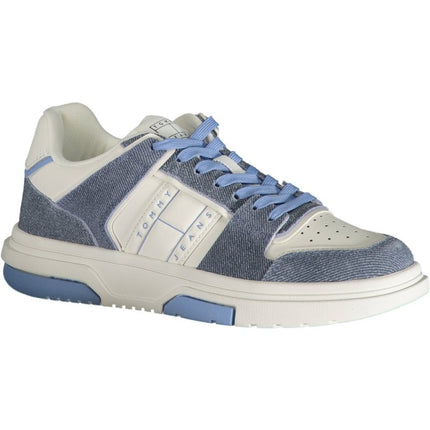 SEO. Tommy Hilfiger Sneaker Damen – Blaue Sportschuhe für Frühjahr/Sommer - Hellblau Linkreich