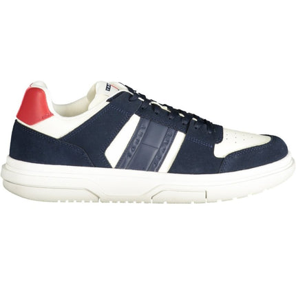 SEO. Tommy Hilfiger Sneaker Herren – Blaue Sportschuhe für Herbst/Winter mit Logo - Details - Blau Linkreich