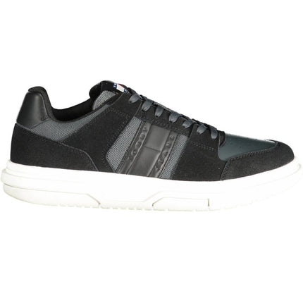 SEO. Tommy Hilfiger Sneaker Herren – Blaue Sportschuhe für Herbst/Winter mit Logo - Details - Schwarz Linkreich