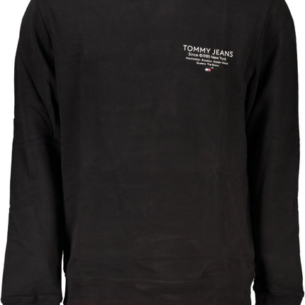SEO. Tommy Hilfiger Sweatshirt Herren Blau Mit Reißverschluss – Bio-Baumwolle - Schwarz Linkreich