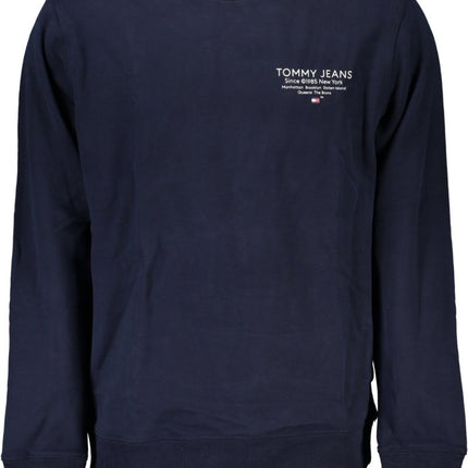 SEO. Tommy Hilfiger Sweatshirt Herren Blau Mit Reißverschluss – Bio-Baumwolle - Blau Linkreich
