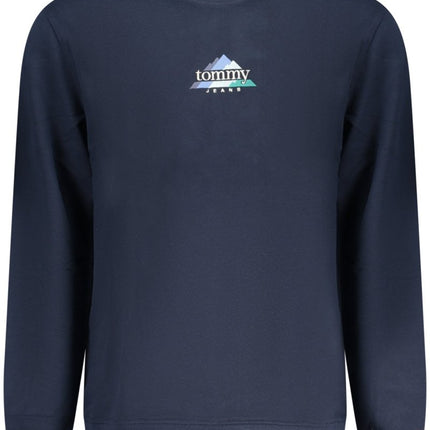 SEO. Tommy Hilfiger Sweatshirt Herren mit Reißverschluss – Blau, Gebürstet - Blau Linkreich