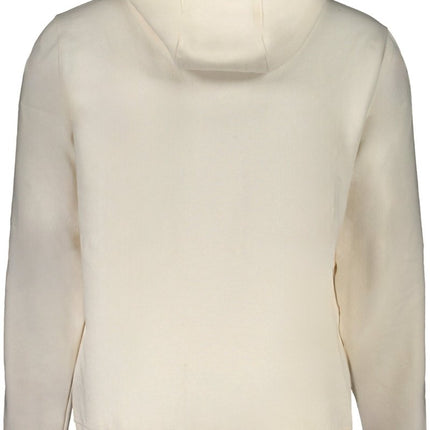 SEO. Tommy Hilfiger Sweatshirt Herren mit Reißverschluss – Weißes Kapuzenpullover für Herbst/Winter - Weiß Linkreich