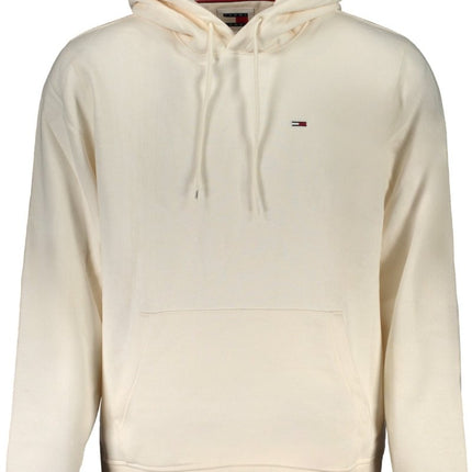 SEO. Tommy Hilfiger Sweatshirt Herren mit Reißverschluss – Weißes Kapuzenpullover für Herbst/Winter - Weiß Linkreich