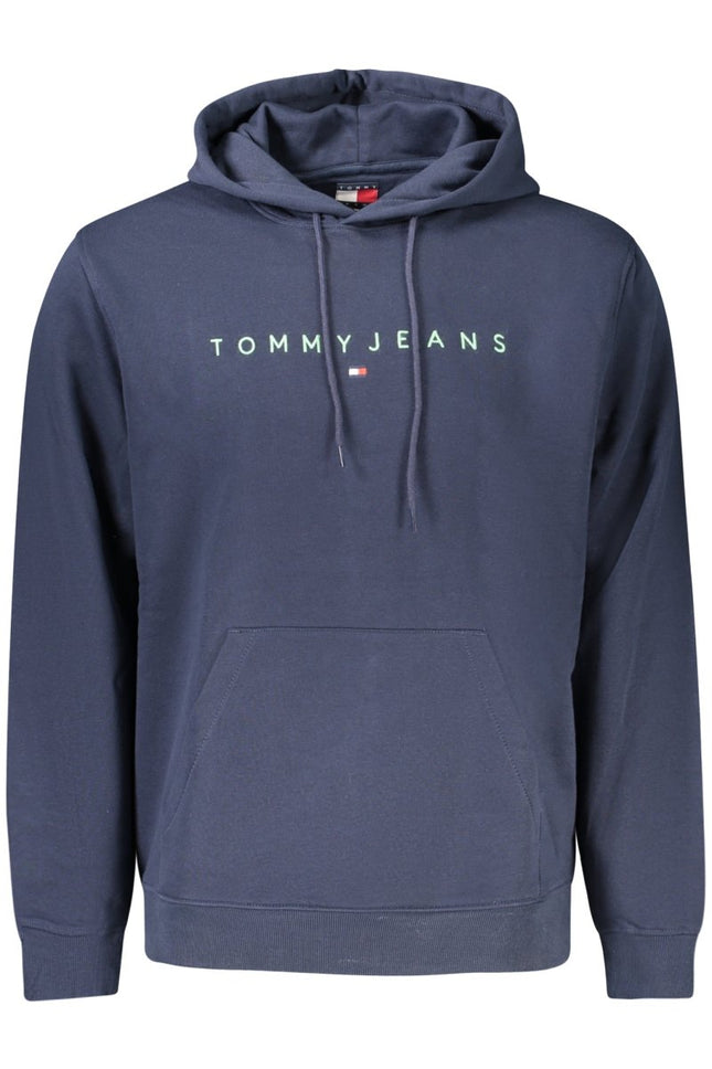 SEO. Tommy Hilfiger Sweatshirt Herren – Zip - Up Kapuzenpullover Grau für Herbst/Winter - Blau Linkreich