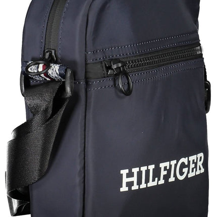 SEO. Tommy Hilfiger Umhängetasche Herren – Blaue Schultertasche aus recyceltem Polyester - Blau Linkreich