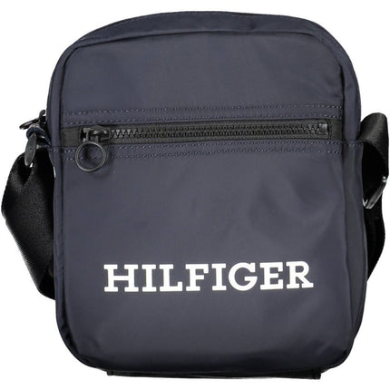 SEO. Tommy Hilfiger Umhängetasche Herren – Blaue Schultertasche aus recyceltem Polyester - Blau Linkreich