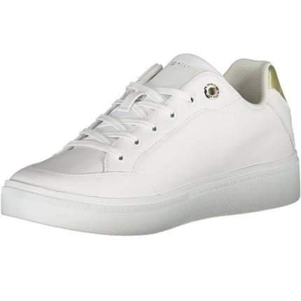 SEO. Tommy Hilfiger Weisse Damen-Sportschuhe - Weiß Linkreich