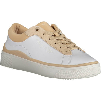 SEO. TOMMY HILFIGER WEIßE DAMEN-SPORTSCHUHE - Weiß Linkreich