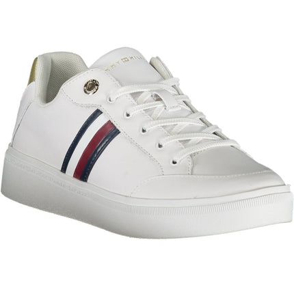 SEO. Tommy Hilfiger Weisse Damen-Sportschuhe - Weiß Linkreich
