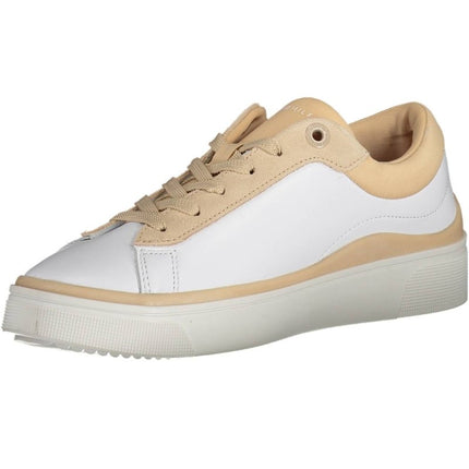SEO. TOMMY HILFIGER WEIßE DAMEN-SPORTSCHUHE - Weiß Linkreich