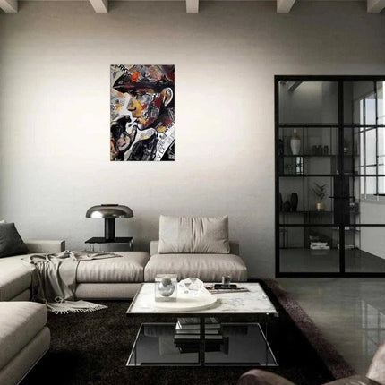 Tommy Shelby - Leinwandbild Pop Art (Canvas) kaufen bei Linkreich – Jetzt entdecken!