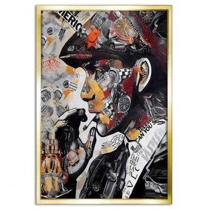 Tommy Shelby - Leinwandbild Pop Art (Canvas) kaufen bei Linkreich – Jetzt entdecken!