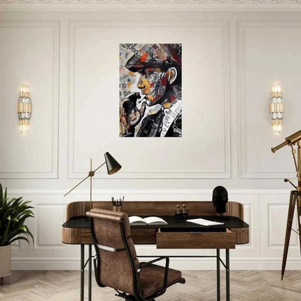 Tommy Shelby - Leinwandbild Pop Art (Canvas) kaufen bei Linkreich – Jetzt entdecken!