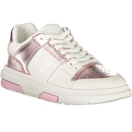 Tommy Hilfiger Damen Sportschuhe Weiss – Bequeme Sneaker für Herbst/Winter