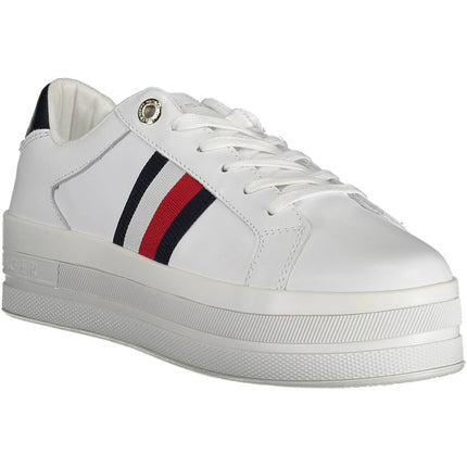 TOMMY HILFIGER DAMENWEIßE SPORTSCHUHE