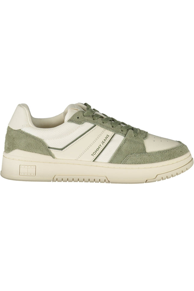Tommy Hilfiger Sneaker Herren – Weiße Sportschuhe mit Kontrastdetails für Herbst/Winter