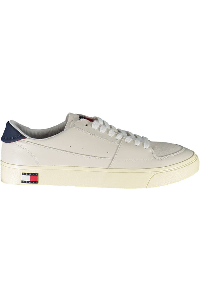 Tommy Hilfiger White Man Sportschuhe Herren – Sneaker mit recyceltem Polyester