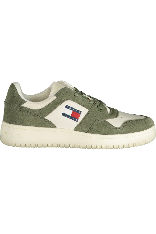 Tommy Hilfiger Sneaker Herren – Grüne Sportschuhe für Frühjahr/Sommer