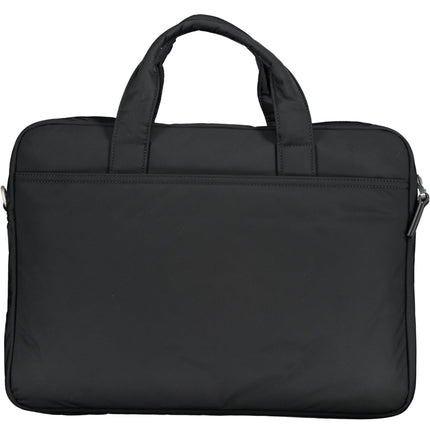 Tommy Hilfiger Aktentasche Herren – Schwarze Business-Tasche mit Laptopfach