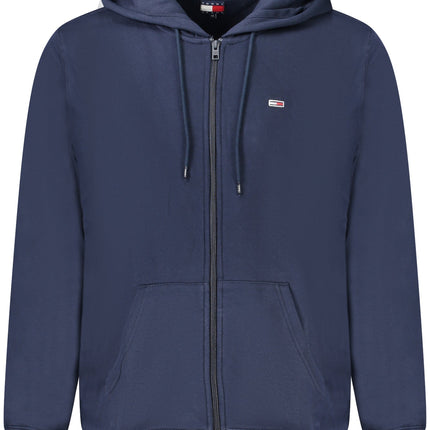 Tommy Hilfiger Sweatshirt Herren – Zip-Up Kapuzenpullover Schwarz für Herbst/Winter
