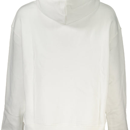 Tommy Hilfiger Damen-Sweatshirt mit Reißverschluss Weiß – Kapuze & Logo