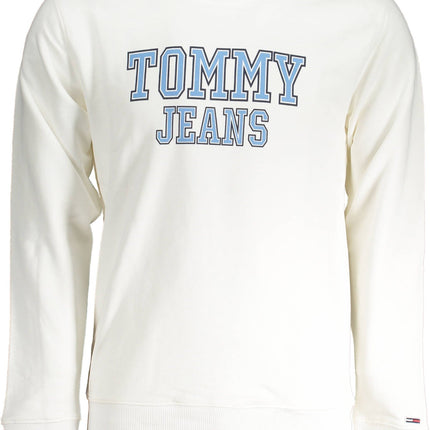 Tommy Hilfiger Sweatshirt Herren Weiss – Klassisches Baumwoll-Sweatshirt