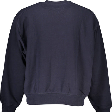 Tommy Hilfiger Sweatshirt Herren Blau Mit Reißverschluss – Gebürstet & Bequem