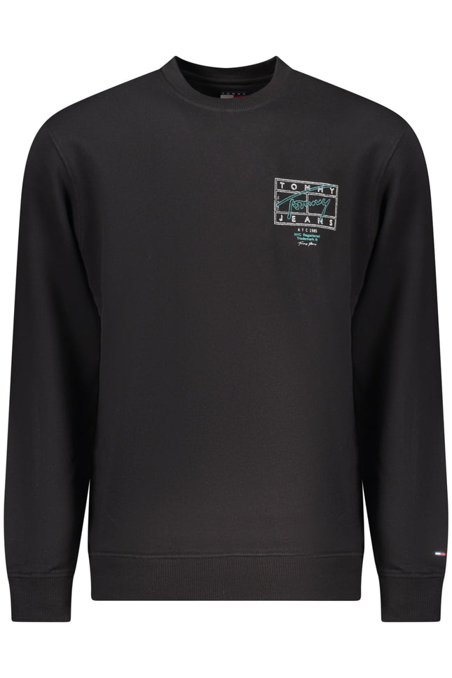TOMMY HILFIGER Herren-Sweatshirt mit Reißverschluss – Schwarz | soulluna.de