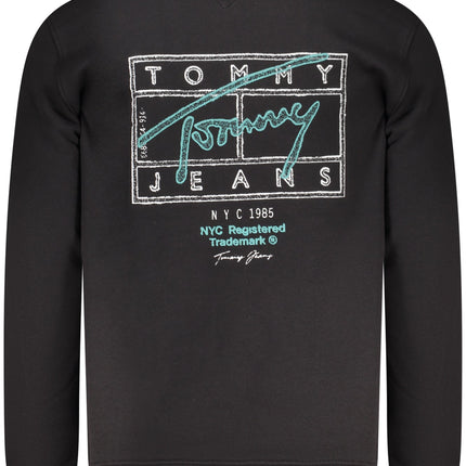 TOMMY HILFIGER Herren-Sweatshirt mit Reißverschluss – Schwarz | soulluna.de