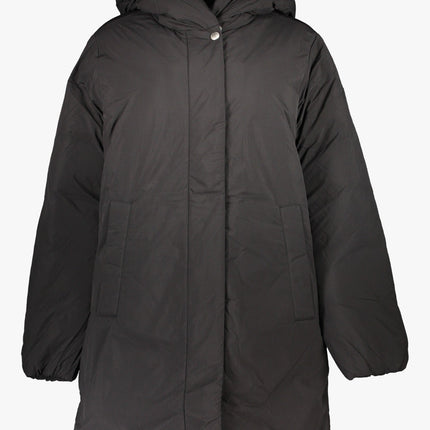 Tommy Hilfiger Damenjacke schwarz – Wasserabweisende Kapuzenjacke für Herbst/Winter