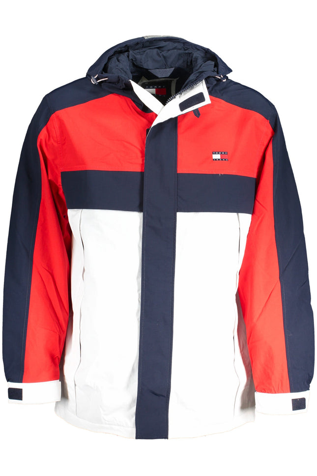 Tommy Hilfiger Herrenjacke Blau – Regenjacke mit Kapuze für Herbst/Winter