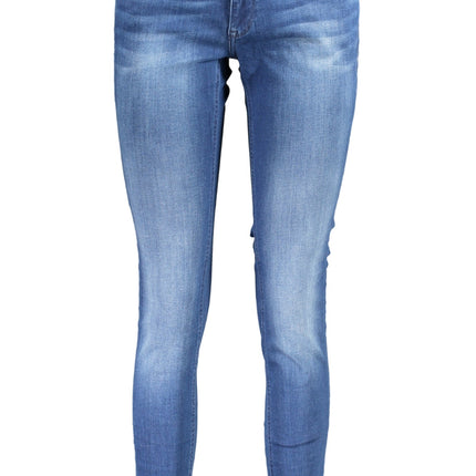 Tommy Hilfiger Damen-Jeans Blau – Skinny Fit mit verblasstem Effekt | soulluna.de