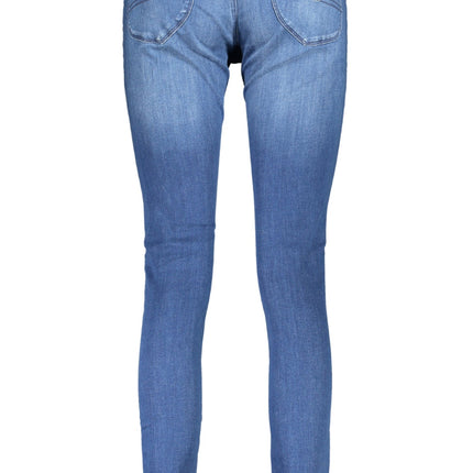 Tommy Hilfiger Damen-Jeans Blau – Skinny Fit mit verblasstem Effekt | soulluna.de