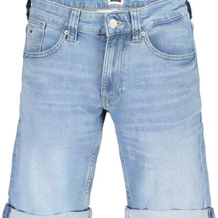 Tommy Hilfiger Jeans Shorts Herren – Kurze Jeans Blau mit Wascheffekt | soulluna.de