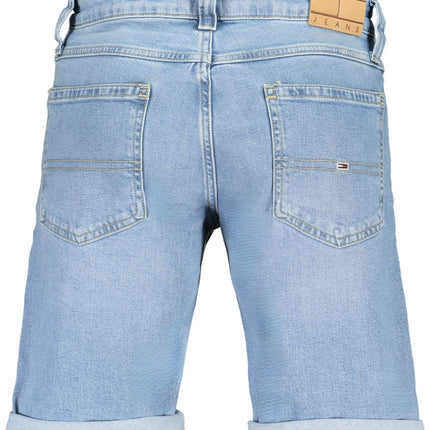 Tommy Hilfiger Jeans Shorts Herren – Kurze Jeans Blau mit Wascheffekt | soulluna.de