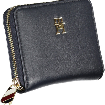 Tommy Hilfiger Damenbrieftasche Blau – Elegante Geldbörse mit 5 Fächern