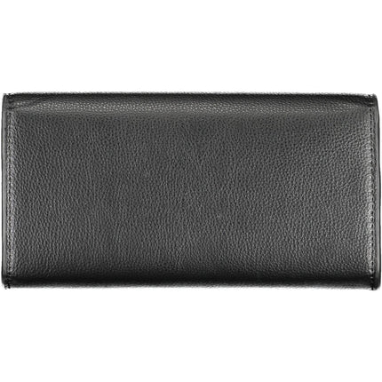 Tommy Hilfiger Geldbörse Damen – Elegante schwarze Portemonnaie mit Münzfach