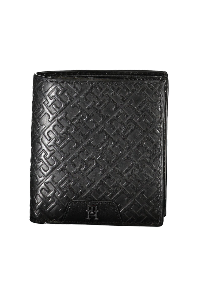 Tommy Hilfiger Geldbörse Herren Schwarz – Elegante Pelle Brieftasche mit Logo