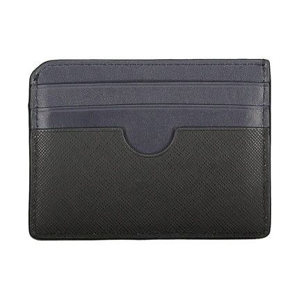 Tommy Hilfiger Geldbörse Herren Schwarz – Klassischer Kartenhalter aus Pelle